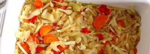 ленивые голубцы слоями в духовке. Шаг 11