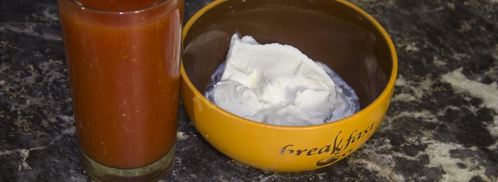 ленивые голубцы в духовке в сметанном соусе. Шаг 12