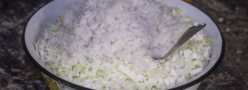 ленивые голубцы в духовке в сметанном соусе. Шаг 7