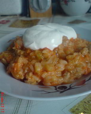 Ленивые голубцы в кастрюле