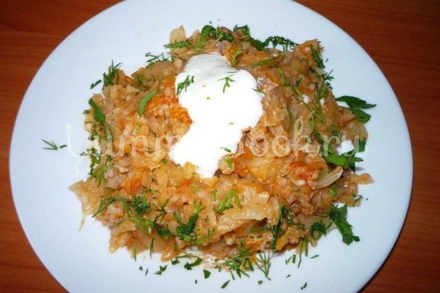 Рецепт ленивые голубцы в мультиварке