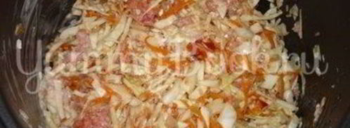 ленивые голубцы в мультиварке. Шаг 7