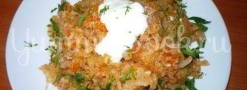 ленивые голубцы в мультиварке. Шаг 9