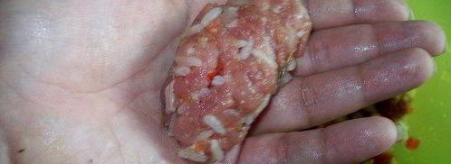 мини-голубцы в одежке из кабачков. Шаг 5