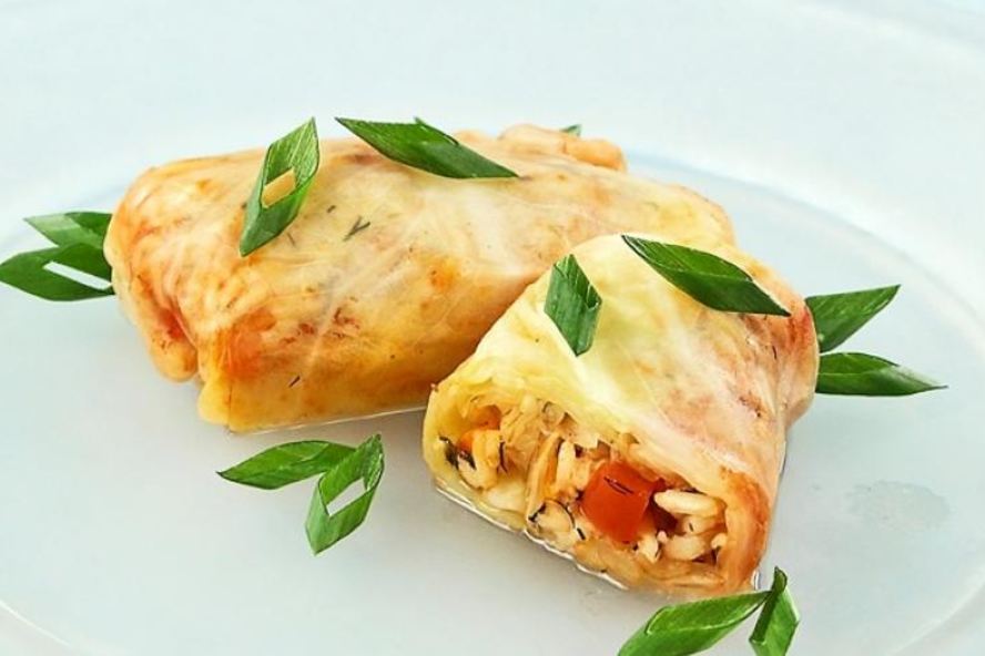 Рецепт овощные голубцы