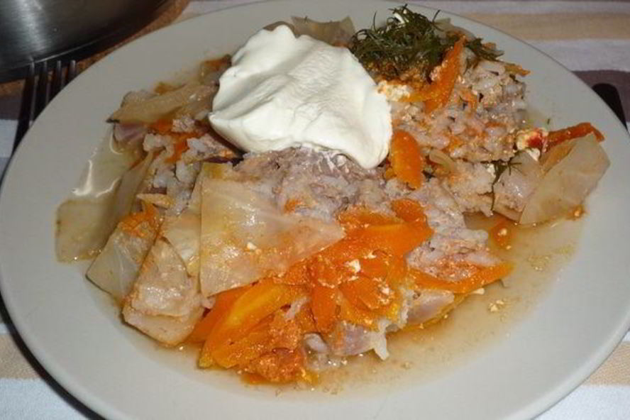 Рецепт по-настоящему ленивые голубцы