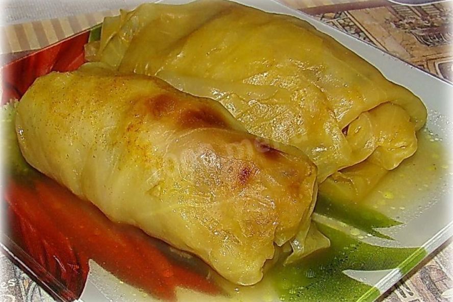 Рецепт постные голубцы с грибами