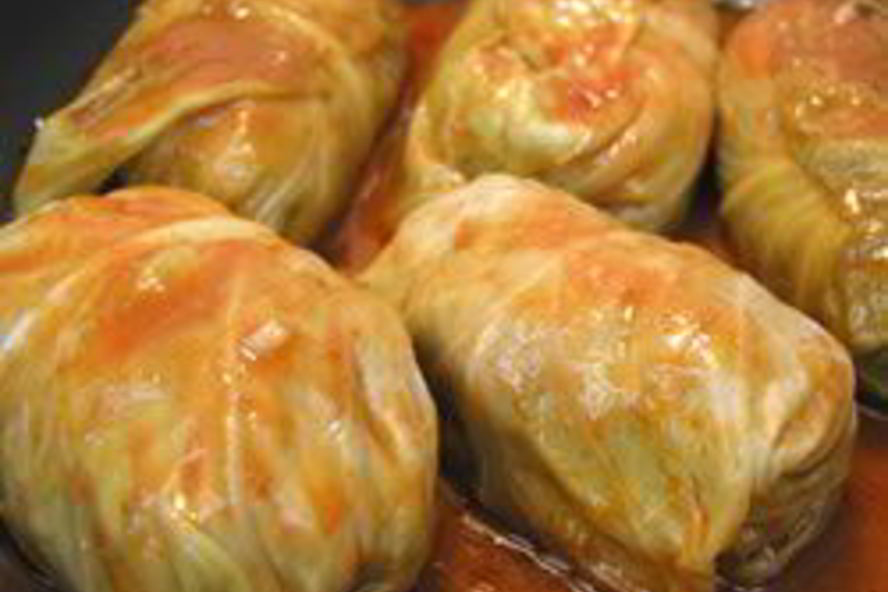 Рецепт праздничные голубцы с бараниной