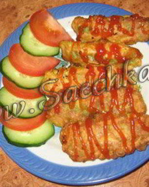 Жареные голубцы