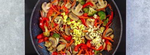 гречневая лапша с овощами. Шаг 8