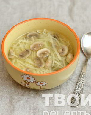 Грибная лапша