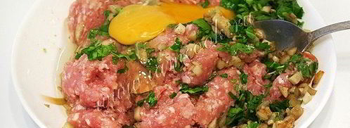 фаршированные шампиньоны с фаршем. Шаг 9