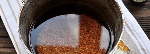 грибы, фаршированные гречкой. Шаг 3