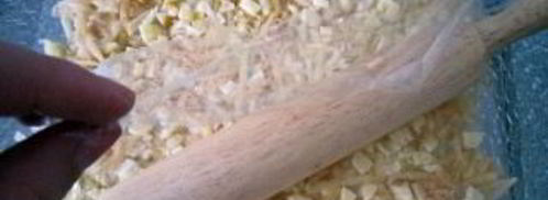 грибы с фаршем и картошкой. Шаг 2