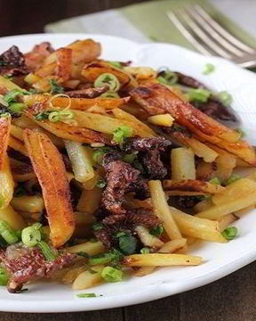 Грибы сушеные жареные