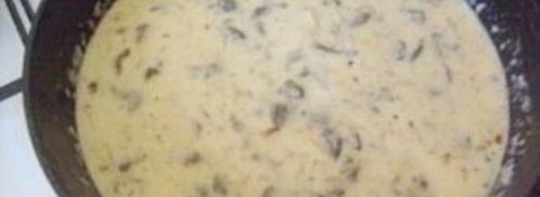 грибы в сметанном соусе. Шаг 5