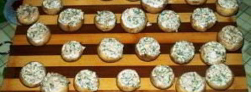 грибы, запеченные с сыром в духовке. Шаг 3