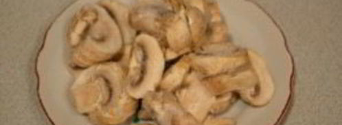 грибы, запеченные с сыром. Шаг 2