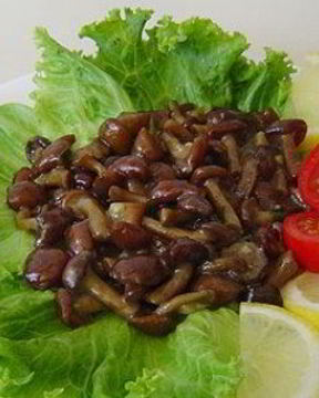 Опята жареные