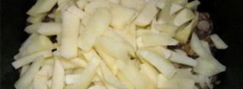 подберезовики, жареные с картофелем. Шаг 3