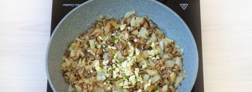 постные фаршированные шампиньоны. Шаг 11