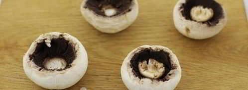 шампиньоны фаршированные мясом. Шаг 4