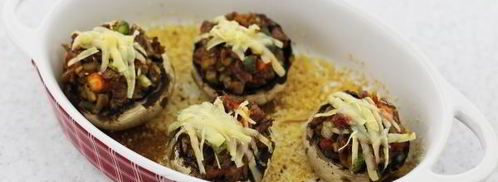 шампиньоны фаршированные мясом. Шаг 10