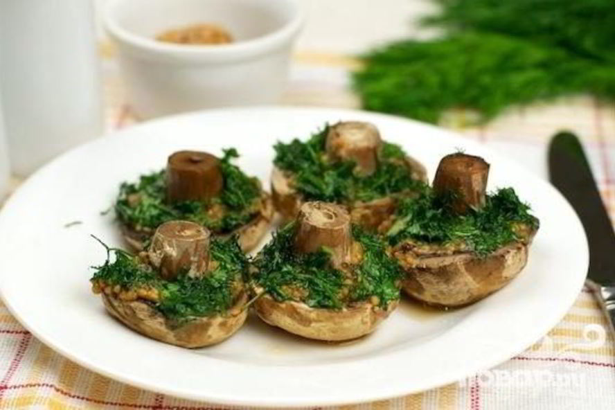 Рецепт шампиньоны фаршированные