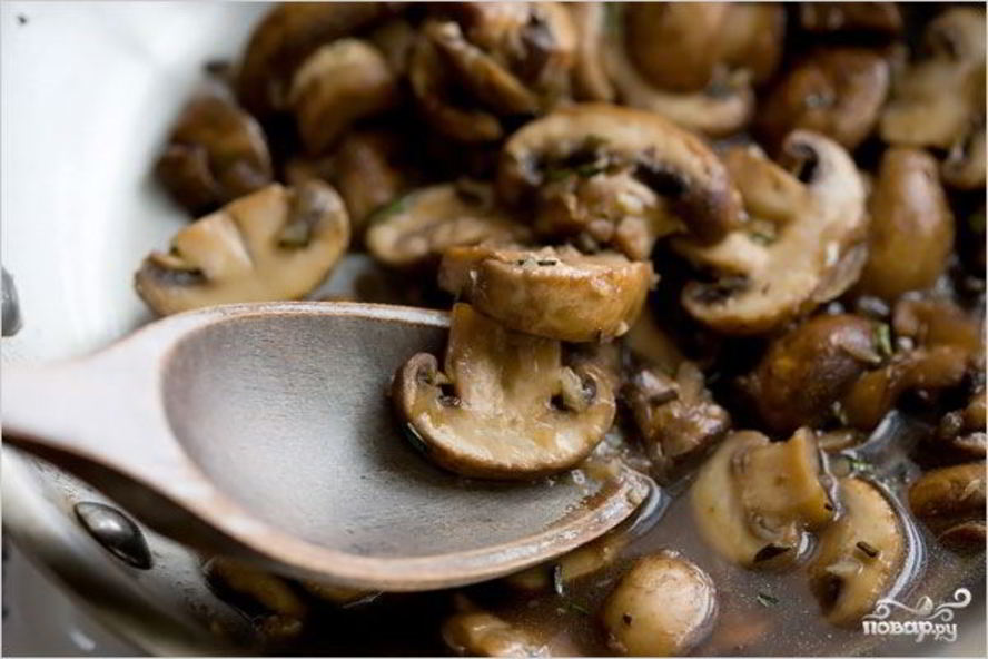 Рецепт шампиньоны отварные