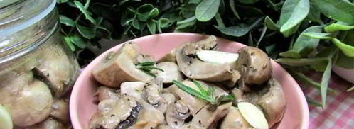 шампиньоны с розмарином и чесноком. Шаг 8