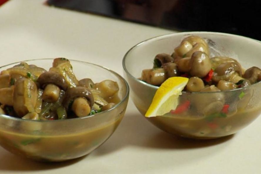 Рецепт шампиньоны в хересе