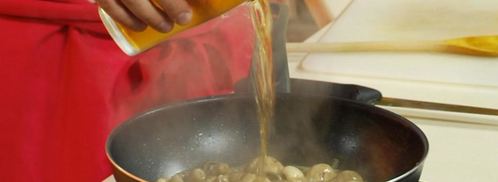 шампиньоны в хересе. Шаг 4