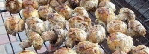 шампиньоны, запеченные на костре. Шаг 5