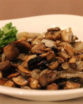 Шампиньоны жареные