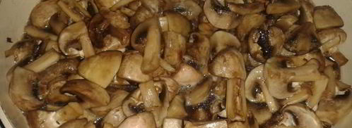 шампиньоны золотистые. Шаг 4