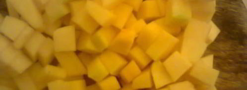 тушеные шампиньоны с тыквой и орегано. Шаг 4