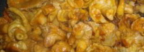 тушеные волнушки. Шаг 5