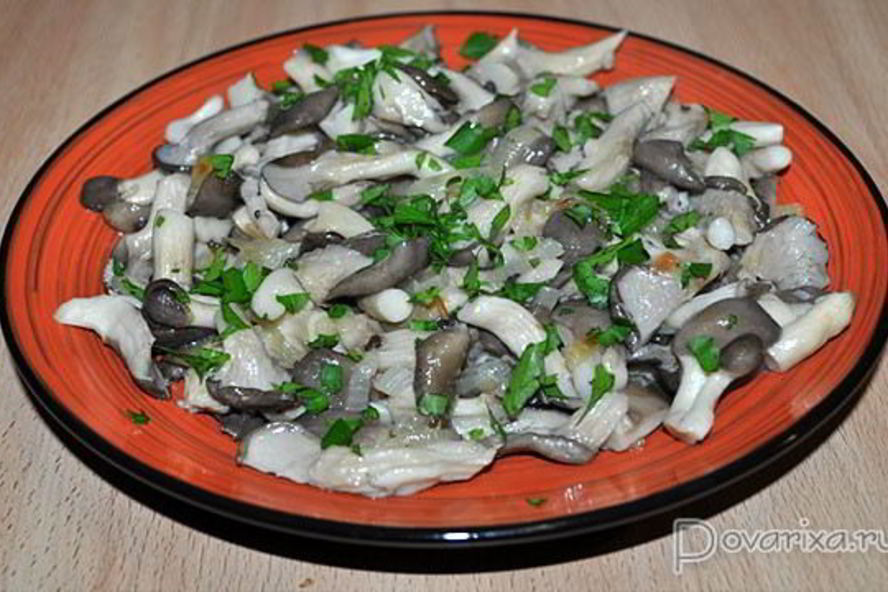 Рецепт вешенки жареные