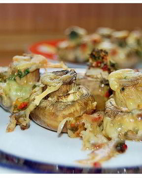 Запеченные грибы