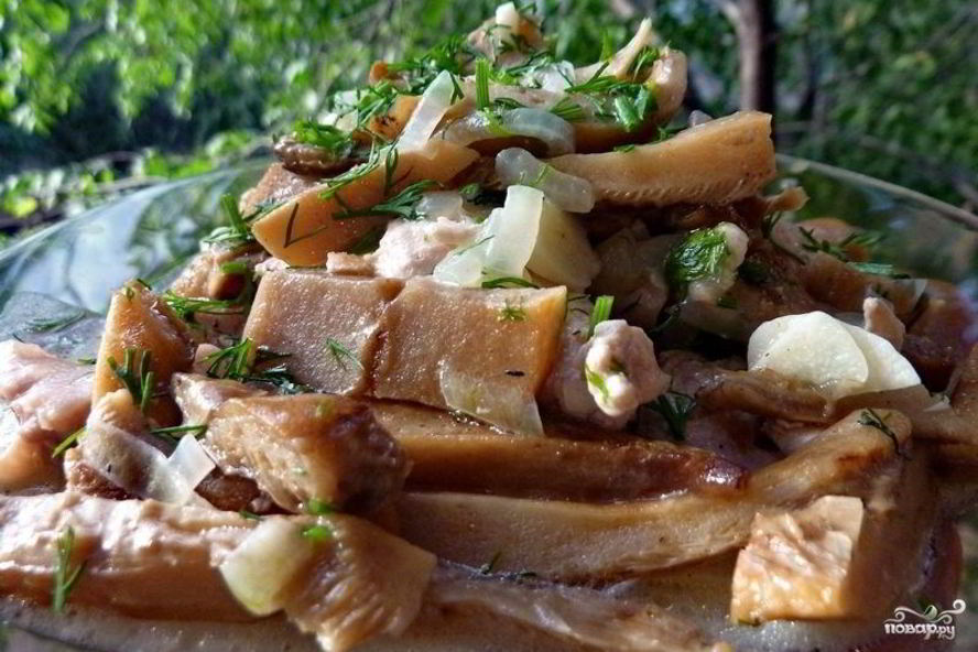 Рецепт жареные грузди