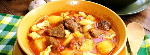 будапештский гуляш c чапетками. Шаг 10