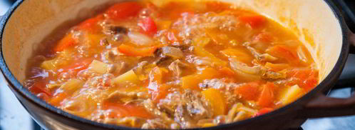 грибной суп-гуляш. Шаг 7