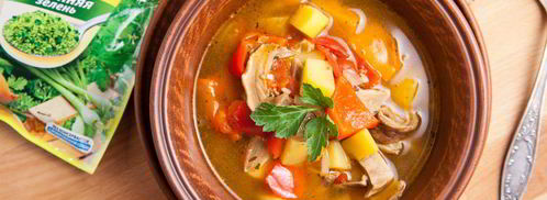 грибной суп-гуляш. Шаг 10