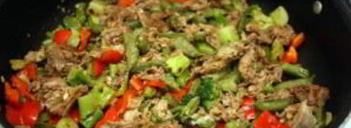 гуляш из говядины с овощами. Шаг 3