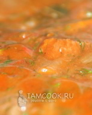 Гуляш из говядины с подливкой