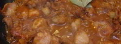 гуляш из кролика с подливкой. Шаг 9