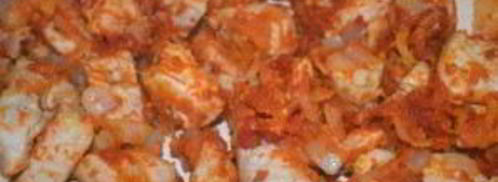 гуляш из куриного филе. Шаг 8