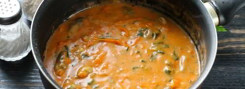 гуляш из куриных сердечек. Шаг 12