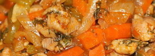 гуляш из курицы с подливкой. Шаг 12