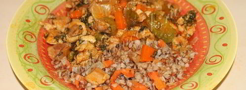 гуляш из курицы с подливкой. Шаг 11